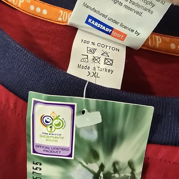 FIFA World Cup Shirt XXL Soccer Germany 2006 Equalizer Long Sleeve - Picture 3 of 10